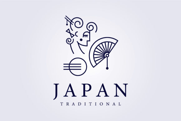 Download Geisha Japan Logo Salon , Traditional - Premium Bundle